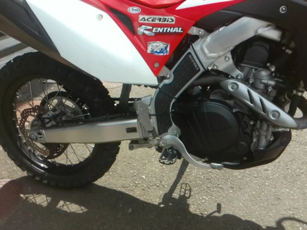 Honda CRF450L 2009, красный, фото 5