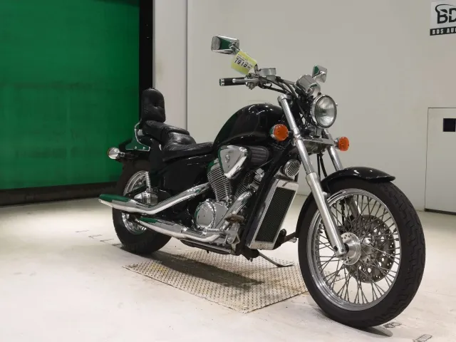 Honda Steed 400 1993, чёрный, фото 3