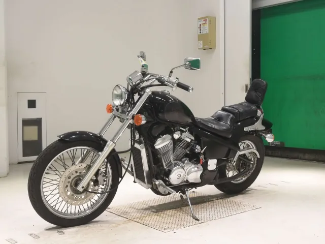 Honda Steed 400 1993, чёрный, фото 4