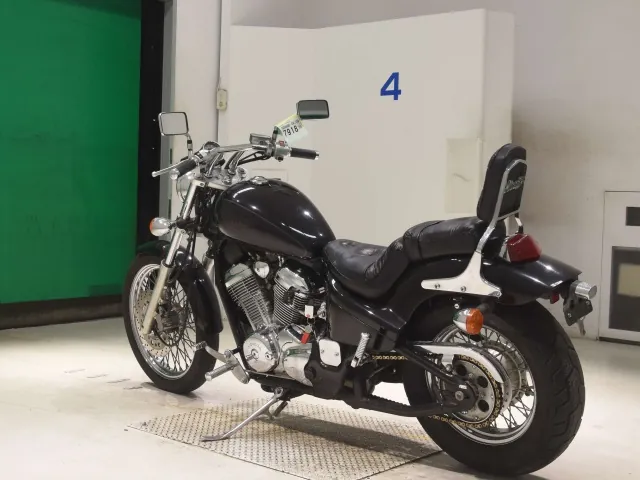 Honda Steed 400 1993, чёрный, фото 6