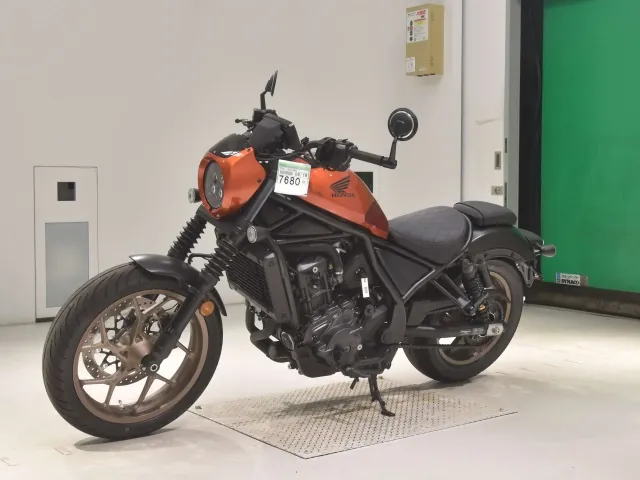 Honda Rebel 2025, оранжевый, фото 4