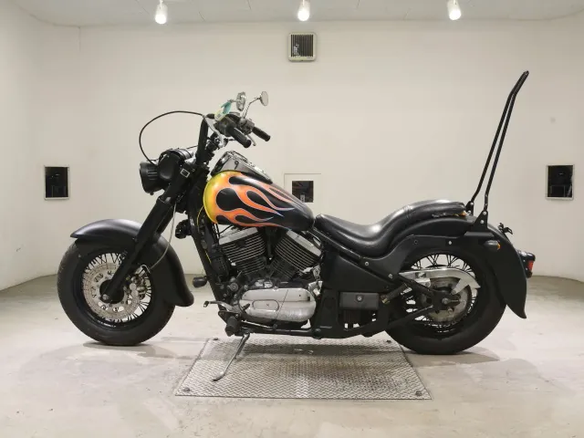 Kawasaki Vulcan 400 Classic, matt black, фото 2
