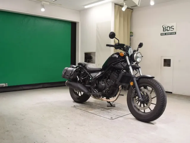 Honda Rebel 250, чёрный, фото 3