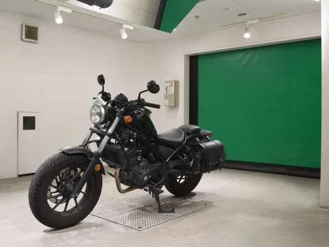Honda Rebel 250, чёрный, фото 4