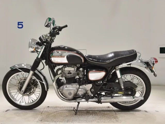 Kawasaki W650 2003, black | silver, фото 2