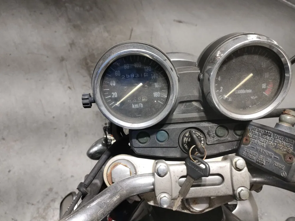 Kawasaki BALIUS-II ZR250B, чёрный, фото 5