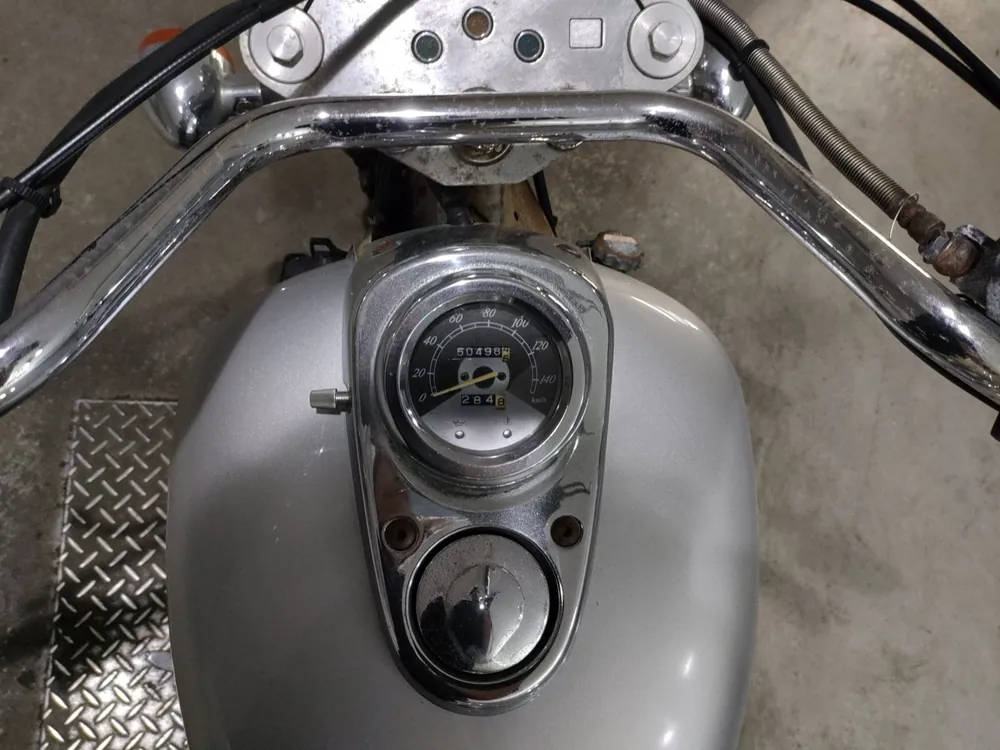 Honda V-Twin Magna 250, золотистый, фото 5