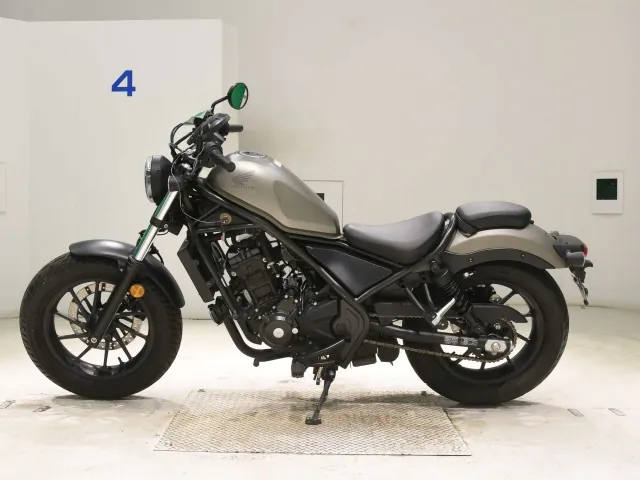 Honda Rebel 250, matt gun, фото 2