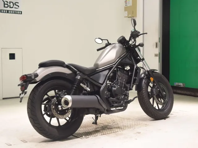 Honda Rebel 250, matt gun, фото 5