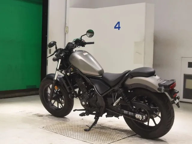 Honda Rebel 250, matt gun, фото 6