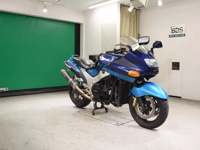 Kawasaki ZZ-R1100 1994, синий, фото 3