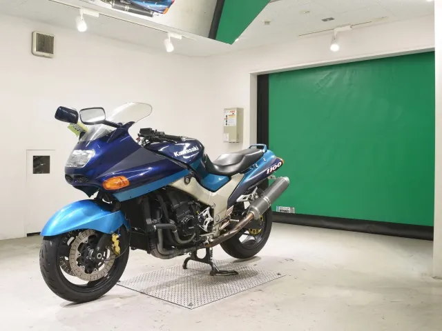 Kawasaki ZZ-R1100 1994, синий, фото 4