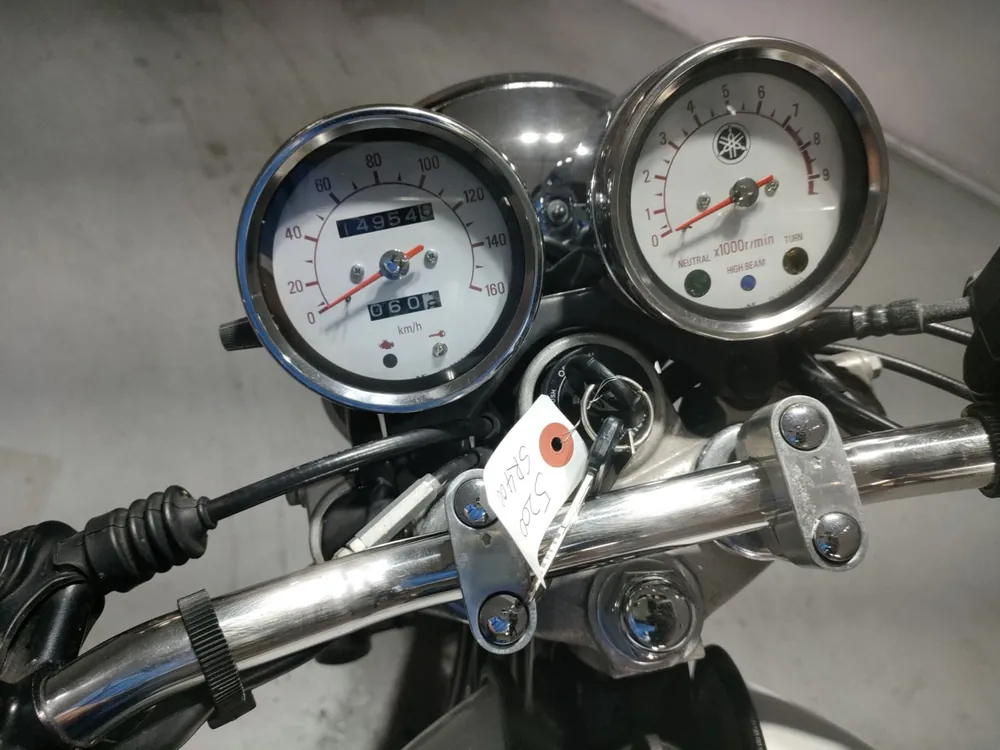 Yamaha SR400 2009, белый, фото 5