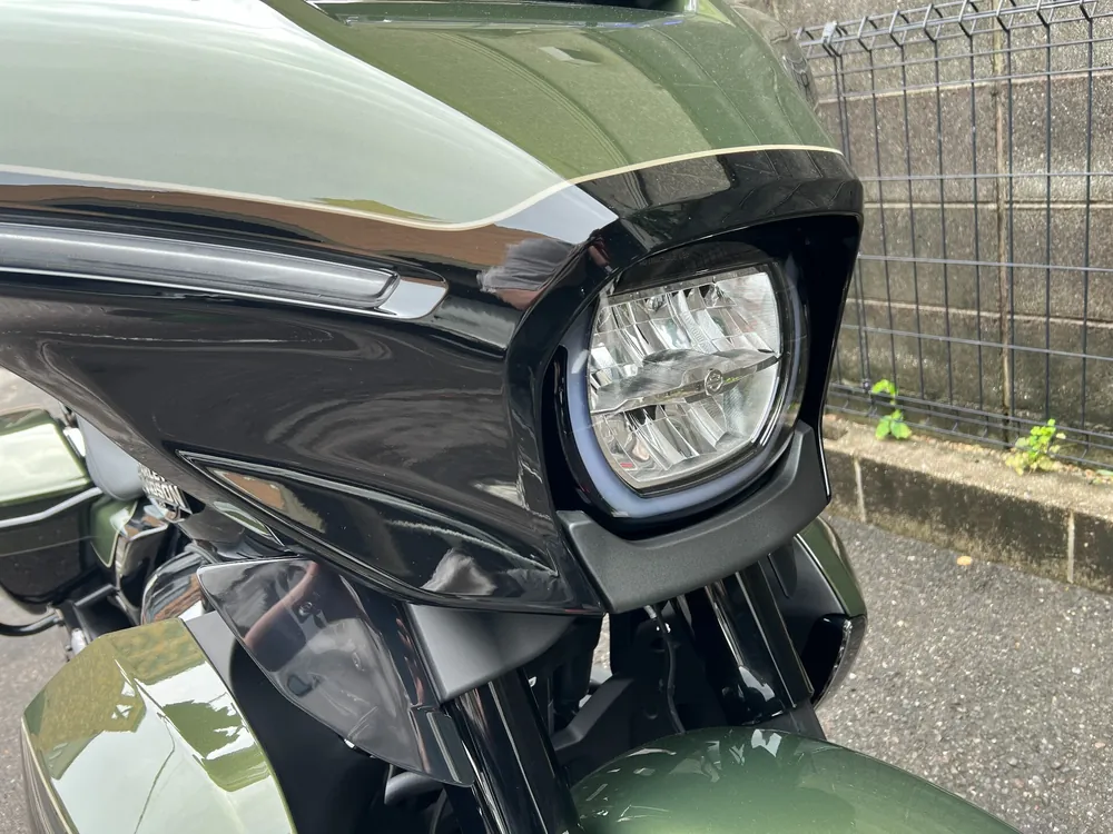 Harley-Davidson FLHXL 2026, green / black, фото 9