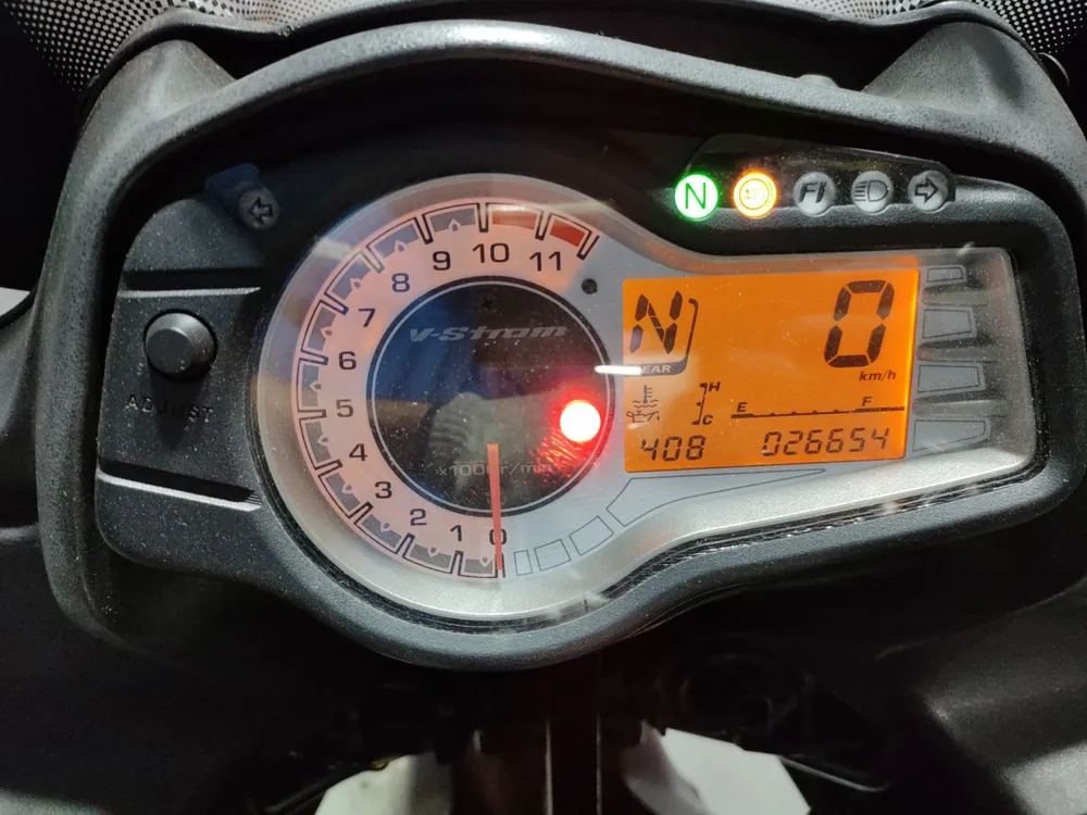 Suzuki V Strom650A 2013, жёлтый, фото 5