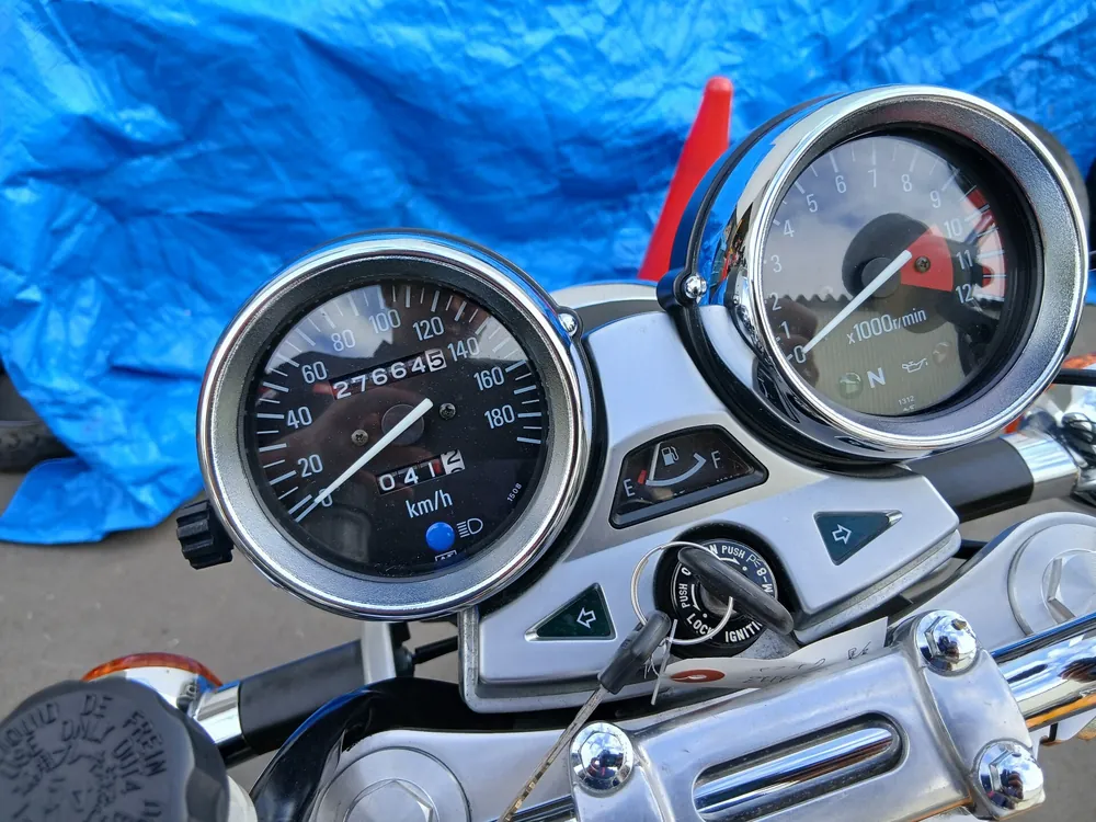 Kawasaki ZRX1100 2005, чёрный, жёлтый, фото 3