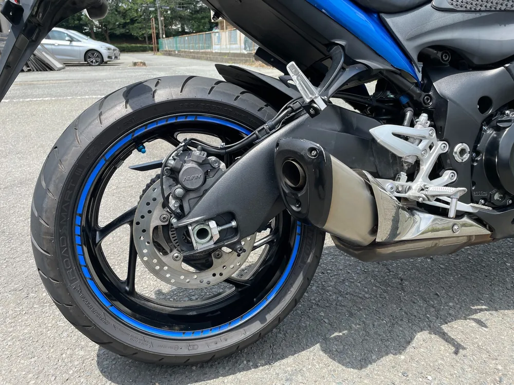 Suzuki GSX-S1000F 2017, синий, фото 7