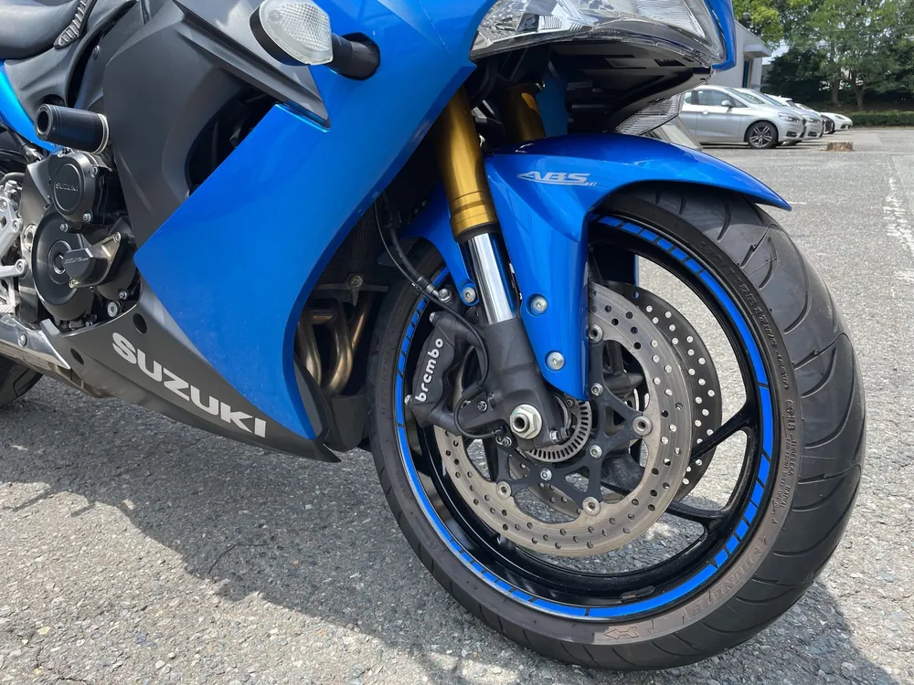 Suzuki GSX-S1000F 2017, синий, фото 9