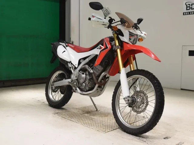 Honda CRF250L, белый, красный, чёрный, фото 3