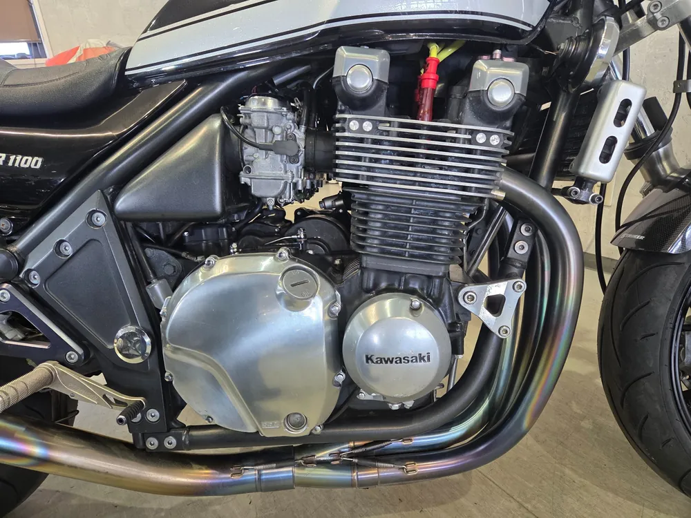 Kawasaki ZRX1100 2005, black/silver, фото 16