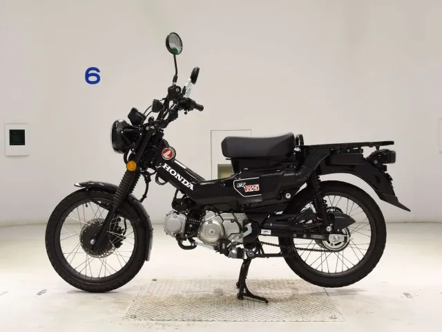 Honda CT125 Hunter Cub, чёрный, фото 2