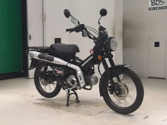 Honda CT125 Hunter Cub, чёрный, фото 3