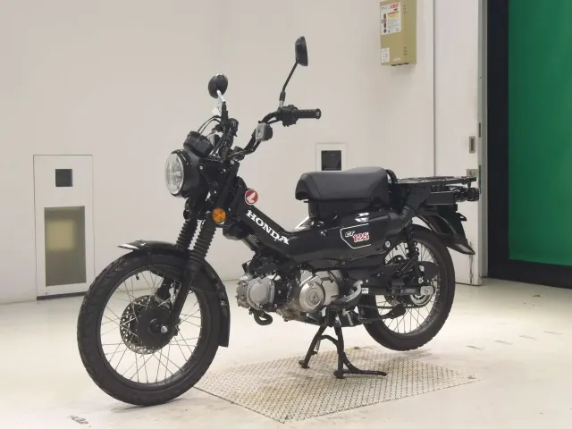 Honda CT125 Hunter Cub, чёрный, фото 4
