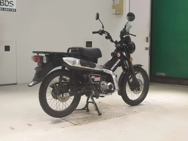 Honda CT125 Hunter Cub, чёрный, фото 5