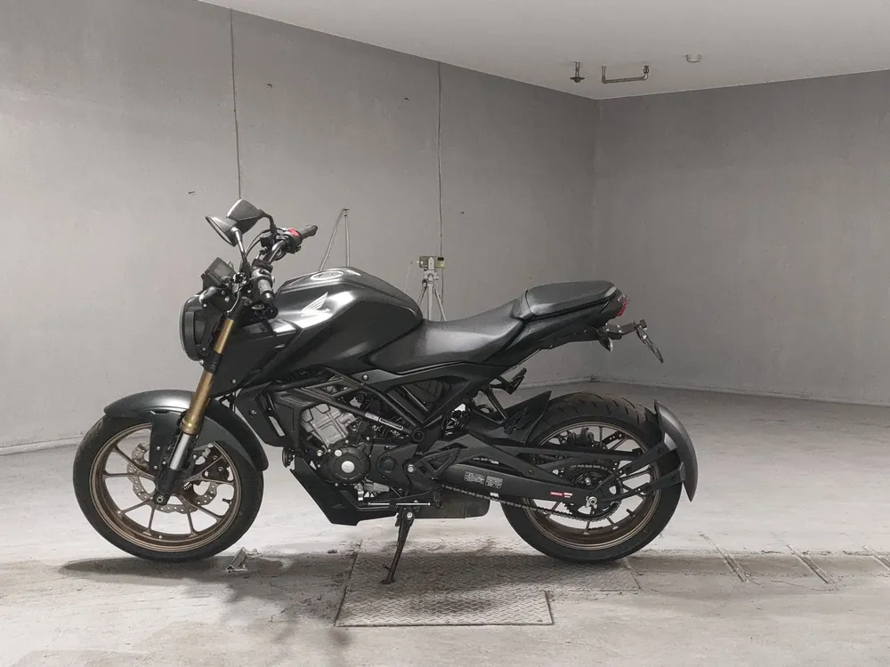Honda CB125R JC91, чёрный, фото 2