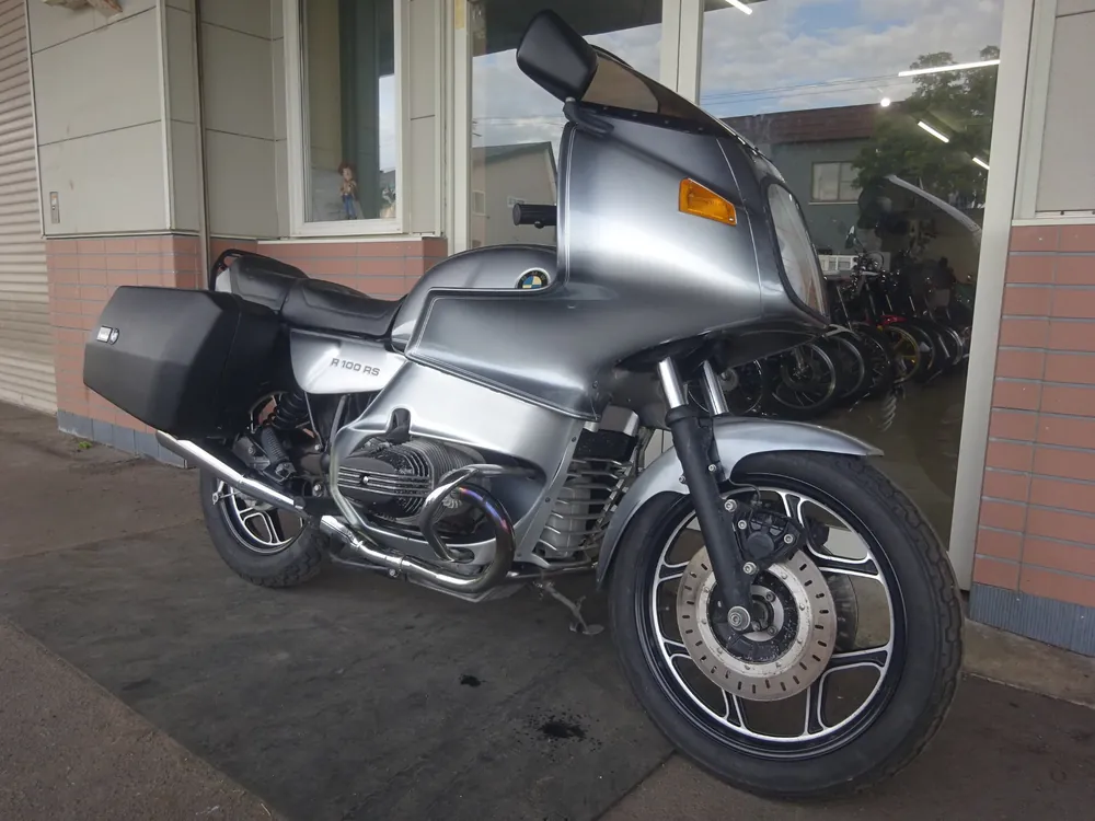 BMW R100RS 1988, silver/gray, фото 4