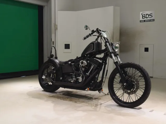 Harley-Davidson FXSTB1450 2000, чёрный, gunmetal, фото 3