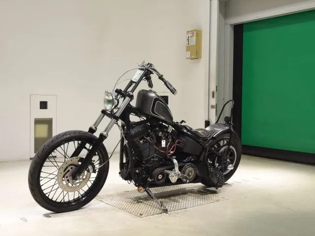 Harley-Davidson FXSTB1450 2000, чёрный, gunmetal, фото 4