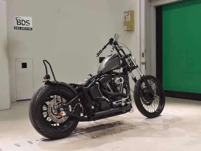 Harley-Davidson FXSTB1450 2000, чёрный, gunmetal, фото 5
