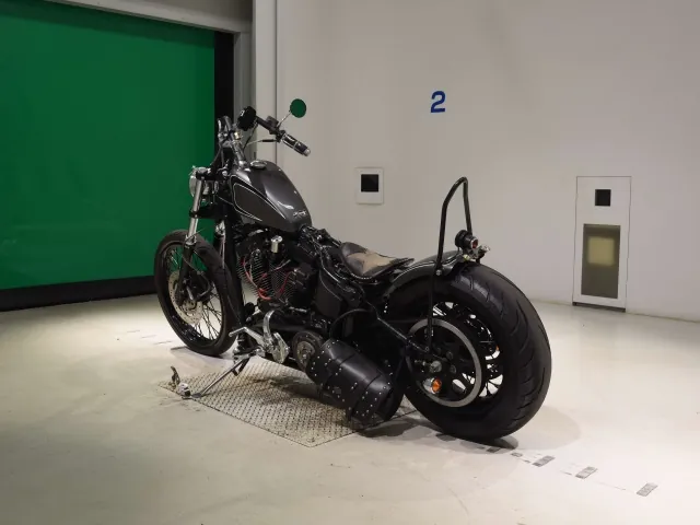 Harley-Davidson FXSTB1450 2000, чёрный, gunmetal, фото 6