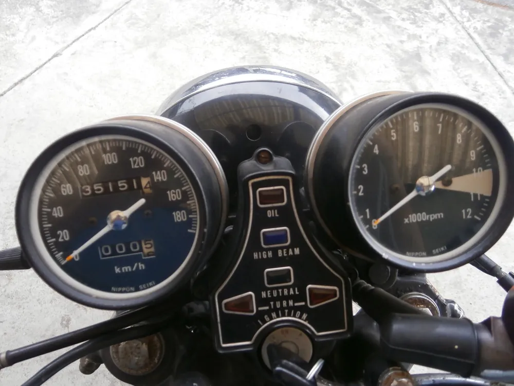Honda CB400 2026, синий, фото 5