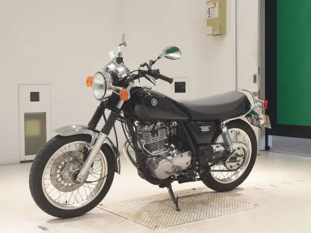 Yamaha SR400 2017, чёрный, фото 4