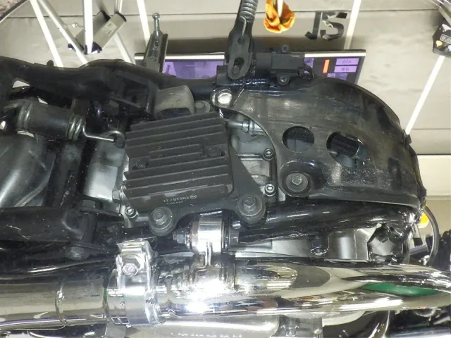 Yamaha SR400 2017, чёрный, фото 7