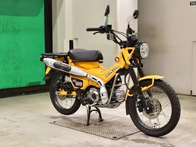 Honda CT125 Hunter Cub, жёлтый, фото 3