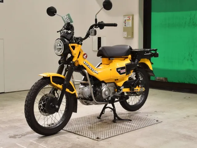 Honda CT125 Hunter Cub, жёлтый, фото 4