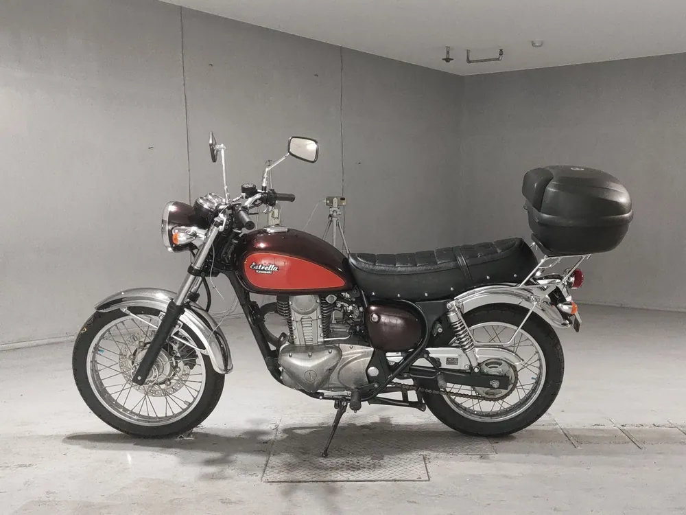 Kawasaki Estrella, orange / light brown, фото 2