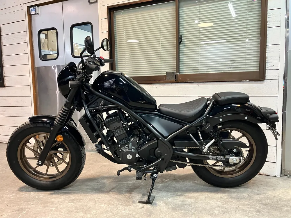 Honda Rebel 250, чёрный, фото 2