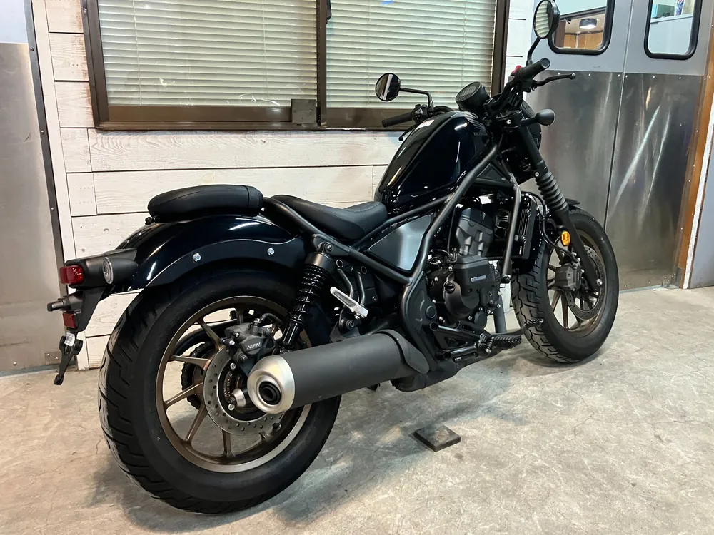 Honda Rebel 250, чёрный, фото 6
