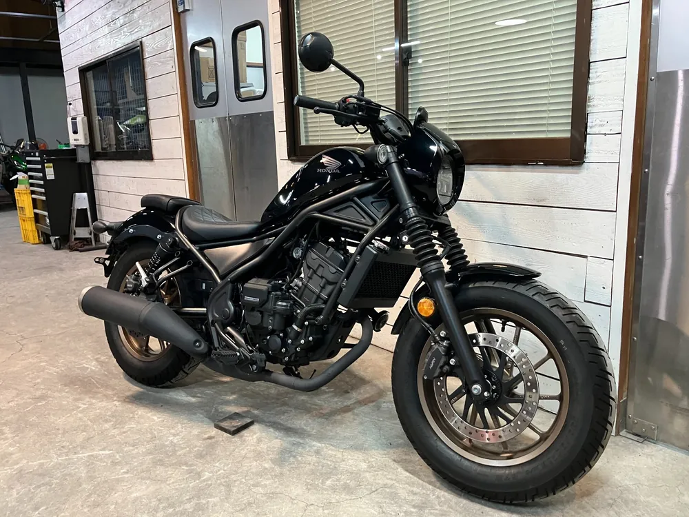 Honda Rebel 250, чёрный, фото 7