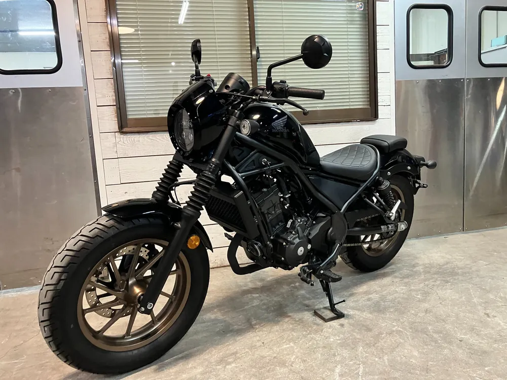 Honda Rebel 250, чёрный, фото 8