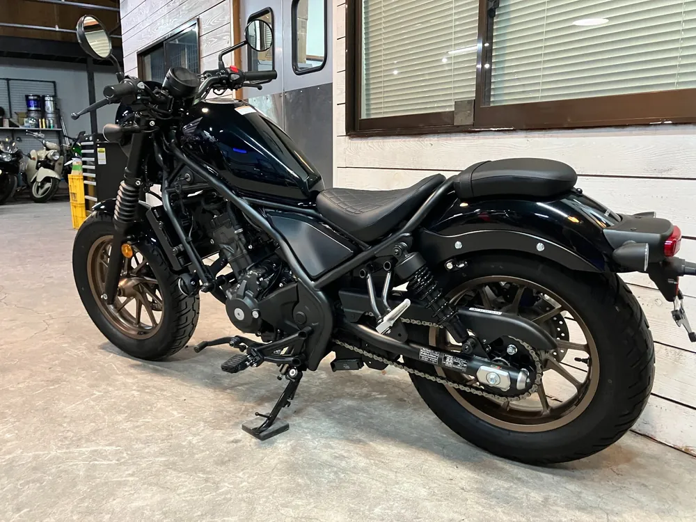 Honda Rebel 250, чёрный, фото 9
