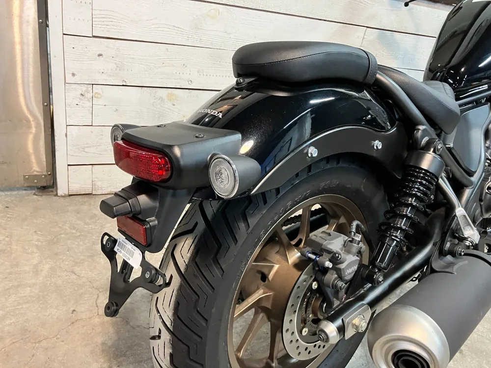 Honda Rebel 250, чёрный, фото 10