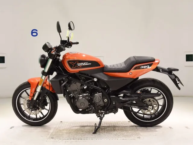 Harley-Davidson X350 2024, black | orange, фото 2