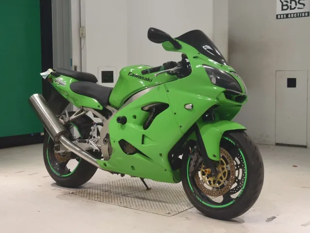 Kawasaki ZX-9R 2001, зелёный, фото 3