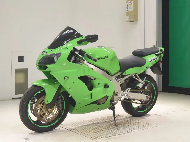Kawasaki ZX-9R 2001, зелёный, фото 4
