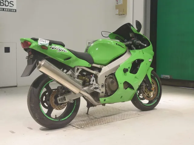 Kawasaki ZX-9R 2001, зелёный, фото 5